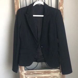 Express.  Black.  Blazer/suit jacket.
